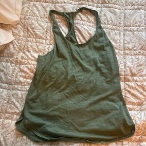 EUC lululemon green tank